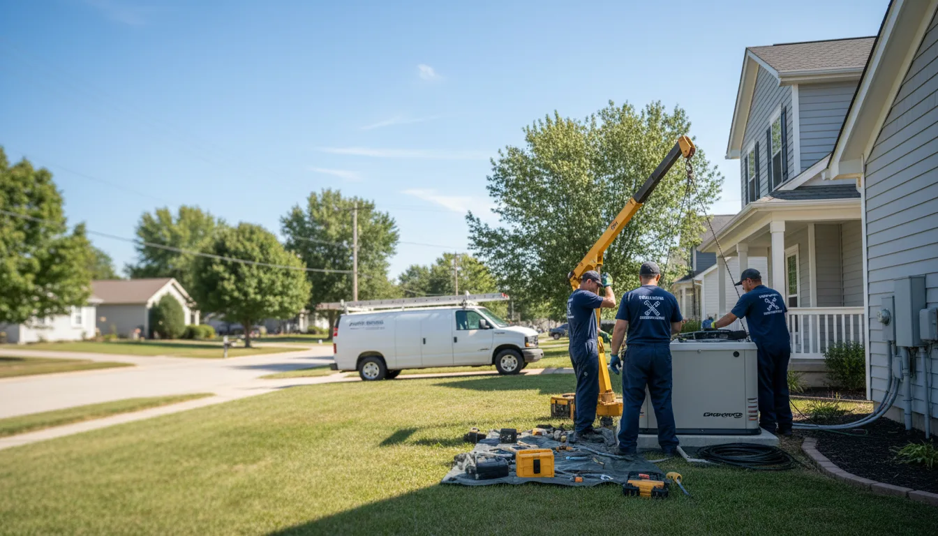 Generator Installation in Young America, IN near me
